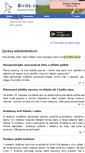 Mobile Screenshot of birds.cz